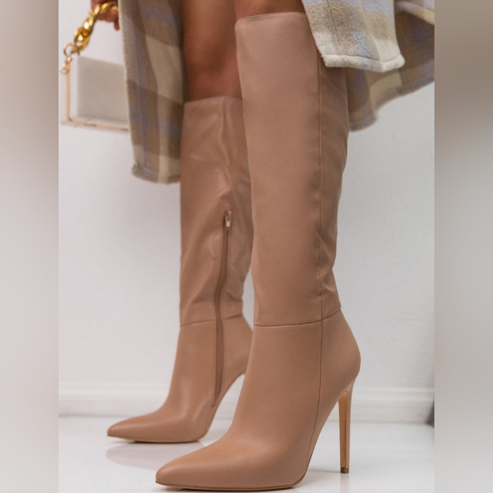 Ella boots nude